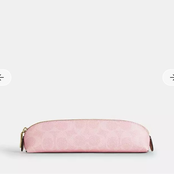 Pink powder 2026 coach notebook and pencil case - Picture 2 of 3